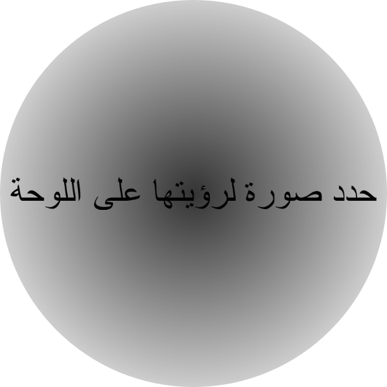 حدد لوحة لإظهارها على اللوحة